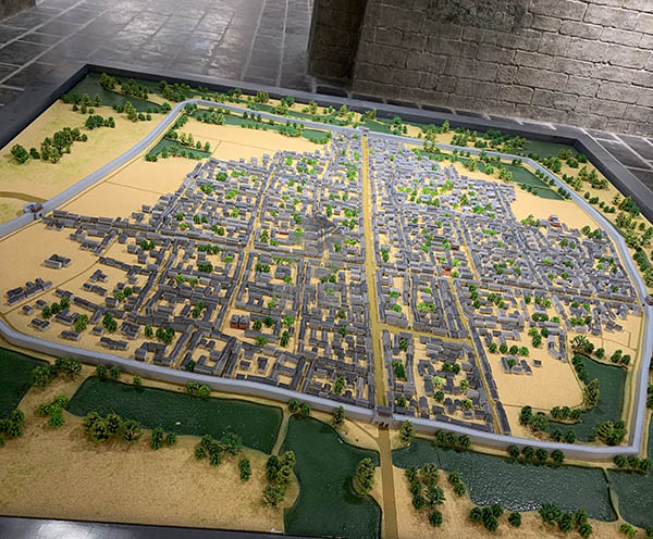 邻水县建筑模型
